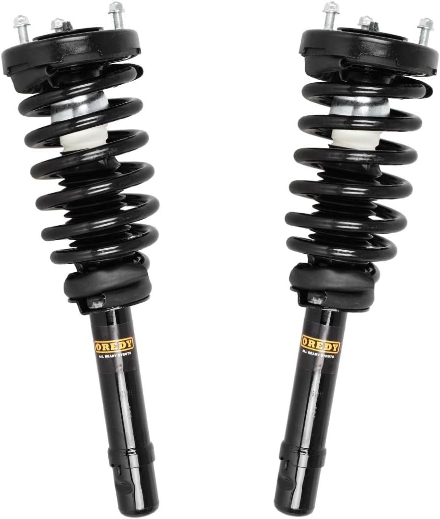OREDY Front Complete Struts Replace for 2006-2010 Hyundai Sonata, 2006-2011 Azera 2007 2008 2009 w/Coil Spring Shock Absorbers Assembly - 172281