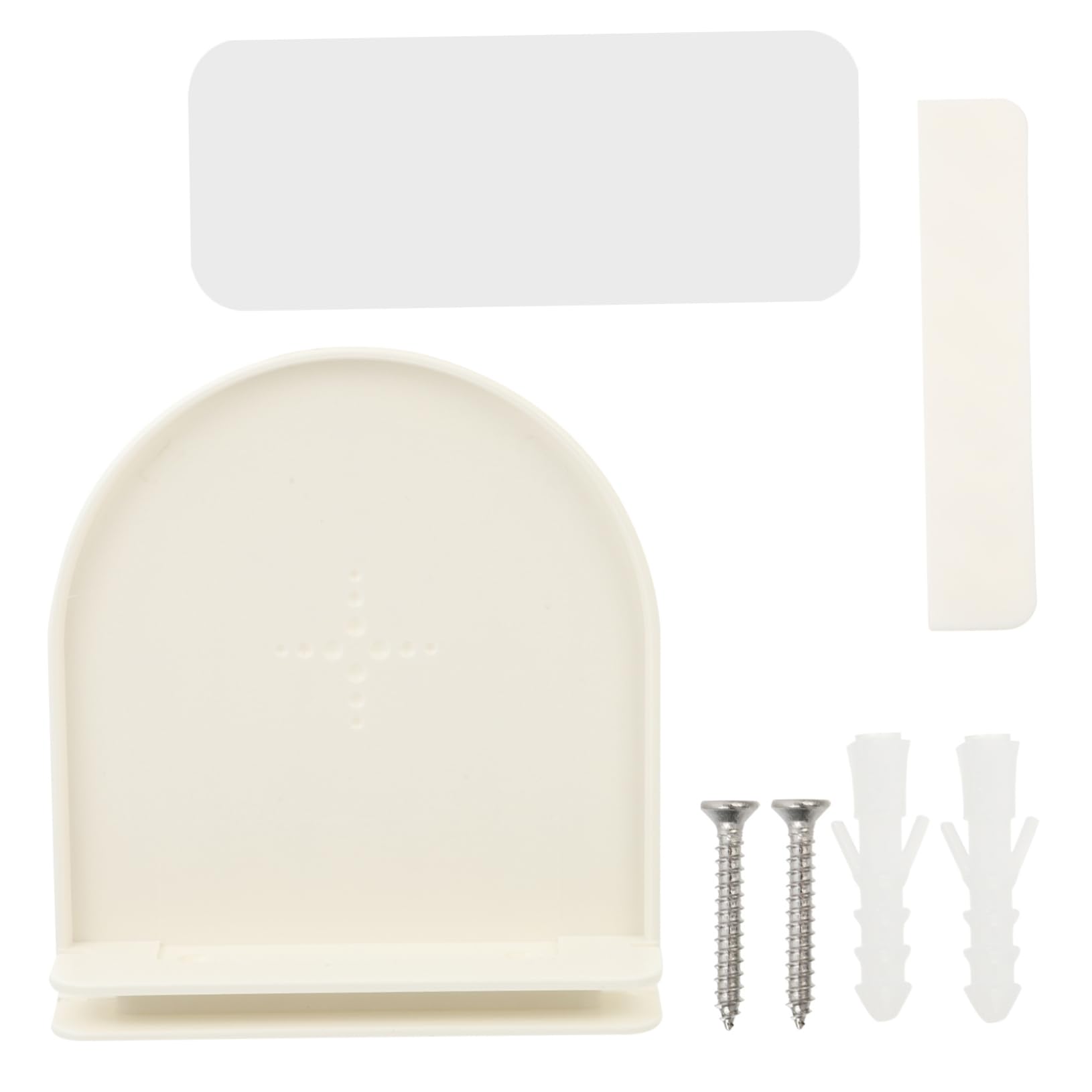 WOONEKY 3 Piezas Soporte Para Altavoz Inteligente Soporte De Almacenamiento De Pared Material Abs Diseño Silencioso Carga Conveniente Configuración Rápida