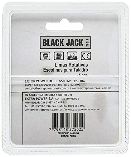 Black Jack Jogo De 5 Limas Rotativas J015