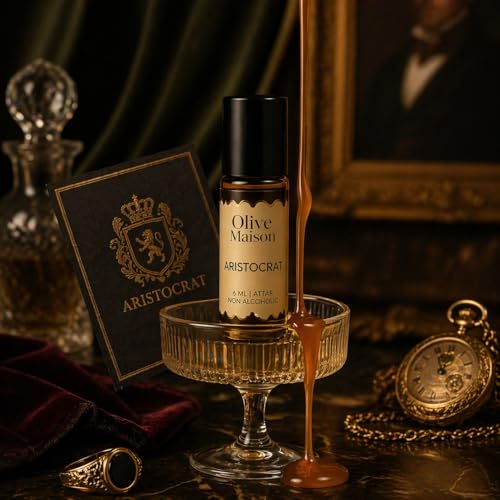 Image of Aristocrat Attar 6ml for Men & Women | Long Lasting Luxury Perfume Oil | Alcohol-Free Premium Fragrance Roll-On