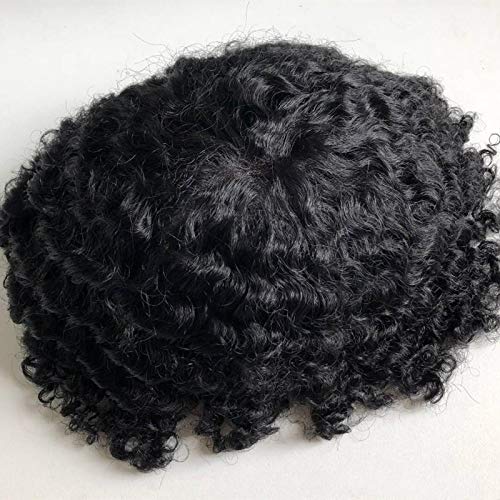 Deep Wavy Human Hair Toupee All Lace Toupee For Men Wave