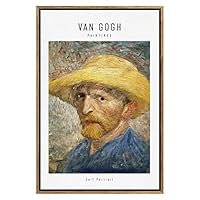 SIGNWIN Framed Canvas Wall Art Famous Paintings Canvas Prints Home Artwork Decoration for Living Room,Bedroom - 16