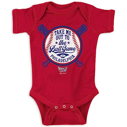 Image of Take Me Out to The Ball Game Baby Apparel for Baseball Fans (NB-7T)