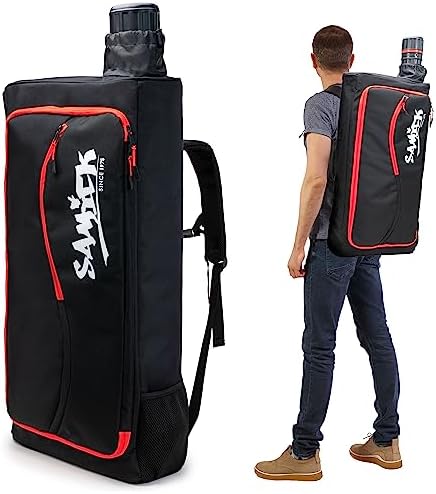 SAMICK SPORTS Archery Backpack Takedown Recurve Bow Case – Padded & Protective Storage Pockets for Gear & Accessories – Telescopic Arrows Tub – Premium Archery Bag for Travel SAMICK SPORTS Archery Backpack Takedown Recurve Bow Case – Padded & Protective Storage Pockets for Gear & Accessories – Telescopic Arrows Tub – Premium Archery Bag for Travel