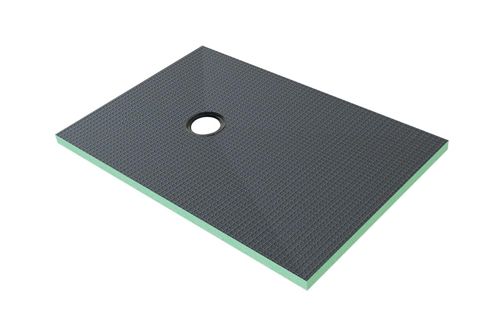 1200x90x40mm Wet Room Wetroom Shower Tray Kit with Waste