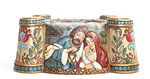 Nativity Scene Advent Candle Holder