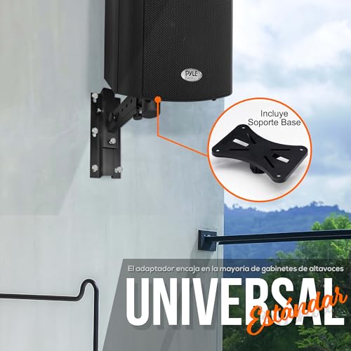 Soportes de pared para altavoces Pyle robustos con anclaje de seguridad 5