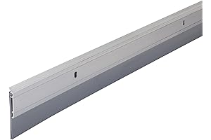 M-D Building Products 05389 36 in. Silver Aluminum and Vinyl Heavy-duty Screw-on...