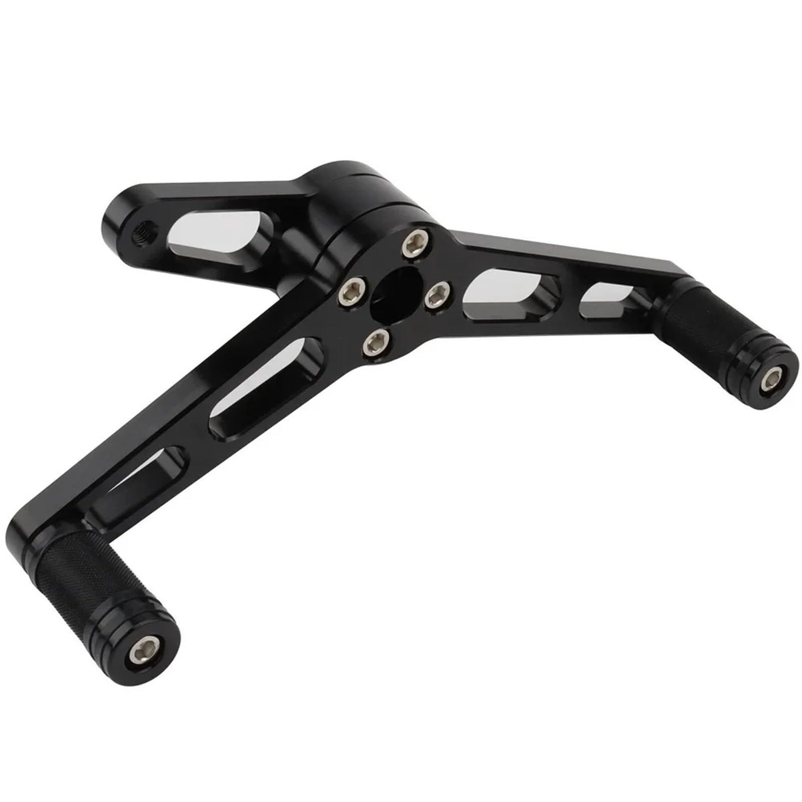 LKHJDBIY Shift Peg Motorcycle Heel Toe Gear Shift Levers Forward Control Shifter Footpegs Rod Linkage Fit for Harley Sportster XL 883 1200 Heel Toe Shifter Levers(A Black)