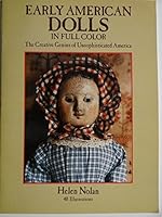 Early American Dolls in Full Color 0486252035 Book Cover