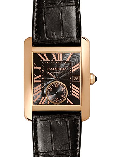[カルティエ] CARTIER 腕時計 タンクMC W5330002 PG/ダークブラウンレザー メンズ 新品 [並行輸入品]