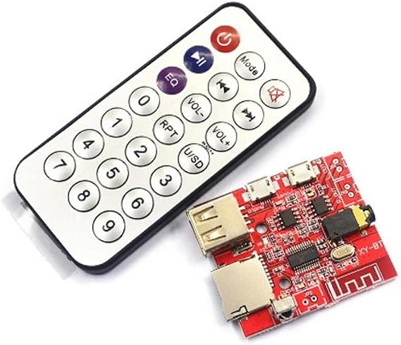 SANEC Hw-772 Mp3 Bluetooth Ses Alıcı Modülü Kızılötesi Kumandalı
