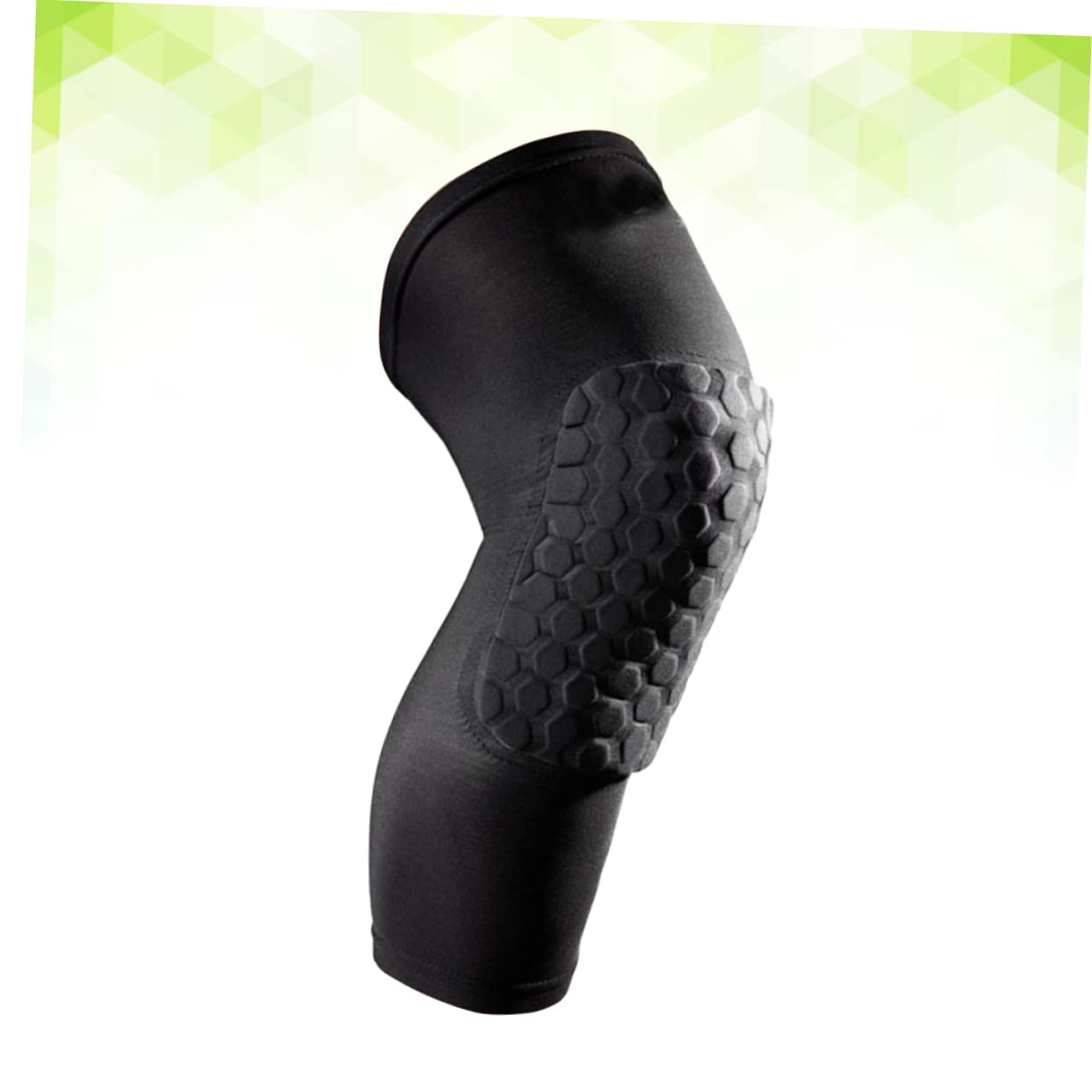 KOMBIUDA 1 Pc Sports Knee Pads for Football Basketball Running Honeycomb Brace Leg Sleeve Support Brace Comfortable Protection Sleeve