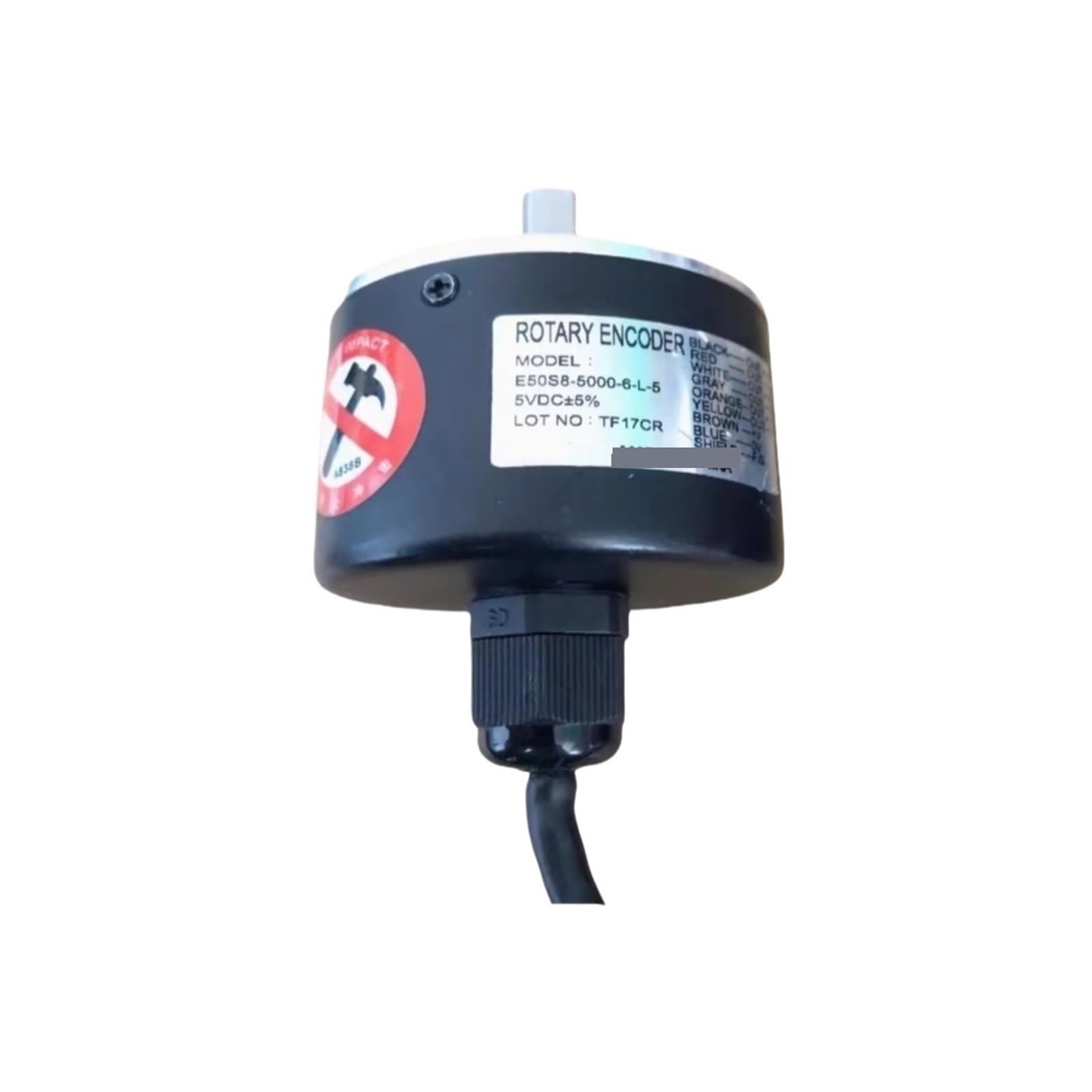 Codeur rotatif E50S8-5000-6-L-5 avec signal Line Driver stable et robuste - 2