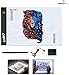 Produktbild A4-Größe Licht Pad Lleuchtplatte Light Box, Stufenlos Dimmbar, Ultradünne Lichtleiste für Diamant Malerei Mosaic DIY, Künstleranimation, Design, Skizzieren, Zeichnen (A4)