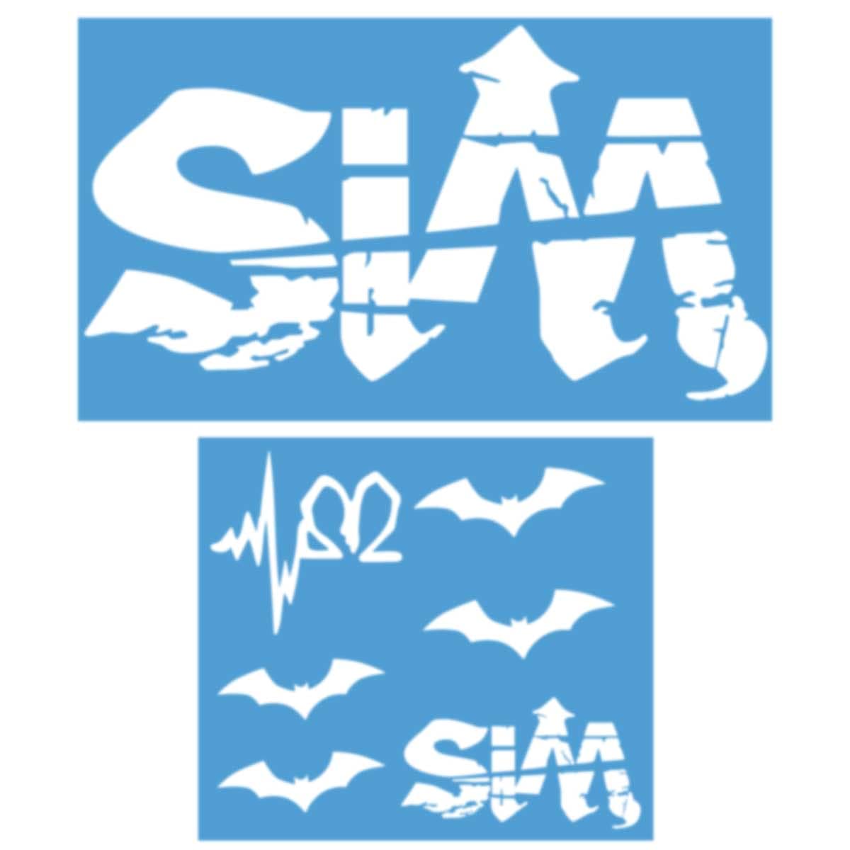 Amazon.co.jp: SiM ステッカーセット (白) : 家電＆カメラ