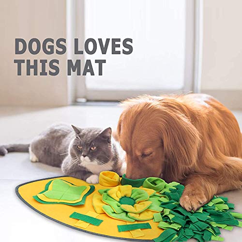 Snuffle Mat for Small Medium Large Dogs - Pet Interactive Cat Dog Slow Feeding Activity Mats - Puppy Feeder Game Puzzle… - Image 7