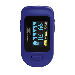 Zewa Deluxe Fingertip Pulse Oximeter with Color Display - Amazon product rated Grade A