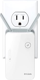 E15 Eagle Pro AI Mesh WiFi 6 Range Extender AX1500, Repeater and Signal Booster for Home Wireless Internet Network, Wall Plug In