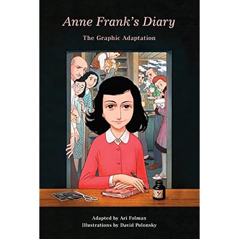 Anne Frank's Diary: The Graphic Adaptation (Pantheon Graphic Library) Cover