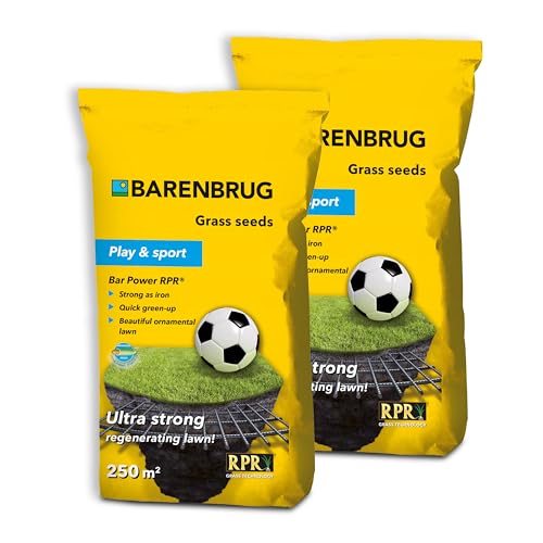 Rasensamen Barenbrug RPR Play & Sport 10 kg - Great in Grass - Grassamen Sportrasen Spielrasen