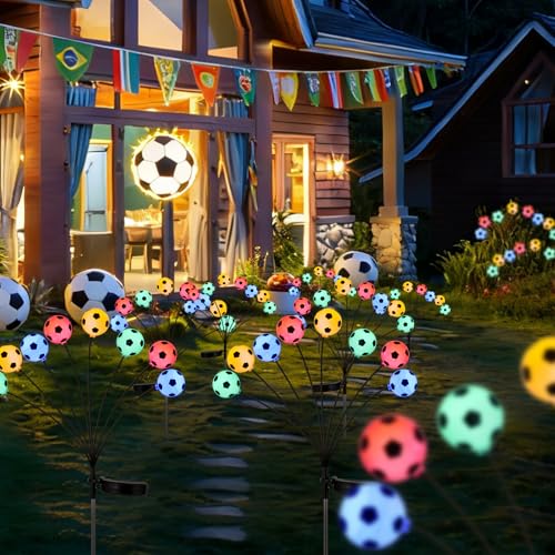 50% Off Solar Football Garden Lights for World Cup Decor - Image 3