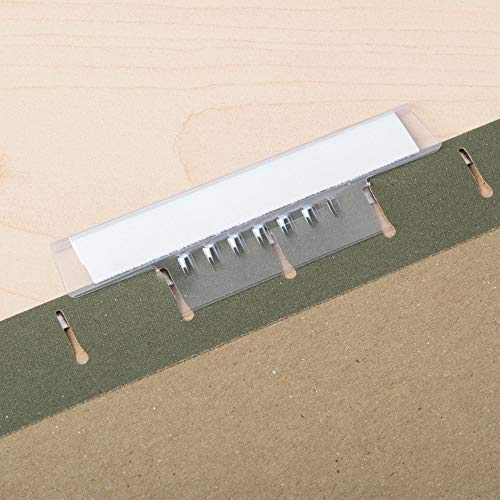 1Intheoffice Clear Hanging Folder Tabs, And Inserts 3-1/2" X 5/8", 100/Pack (3 1/2") #TOP4