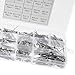 HAPINARY 420pcs 304 Stainless Steel Cotter Pin Clip Key Fastener Assortment Kit M1 M2 M2.5 M3 for Automotive, Trailer, and Industrial Use