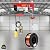 440LBS Elec Hoist with Wireless Remote Control & Single/Double Slings Electric Winch, Steel Elec Lift, 110V 2 in 1 Elec Hoist for Lifting in Factories, Warehouses, Construction Sites (440LBS)