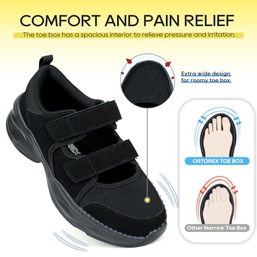Women's Orthopedic Arch Support Sandals Diabetic Walking Shoes2