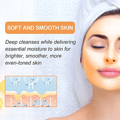 Carrot Extract Bubble Facial Mask, Carrot Bubble Facial Mask, Blackhead Remover With Carrot Extract, Deep Pore Cleansing Moisturizing And Brightening Skin (2 Box(24 Pcs)) #TOP1