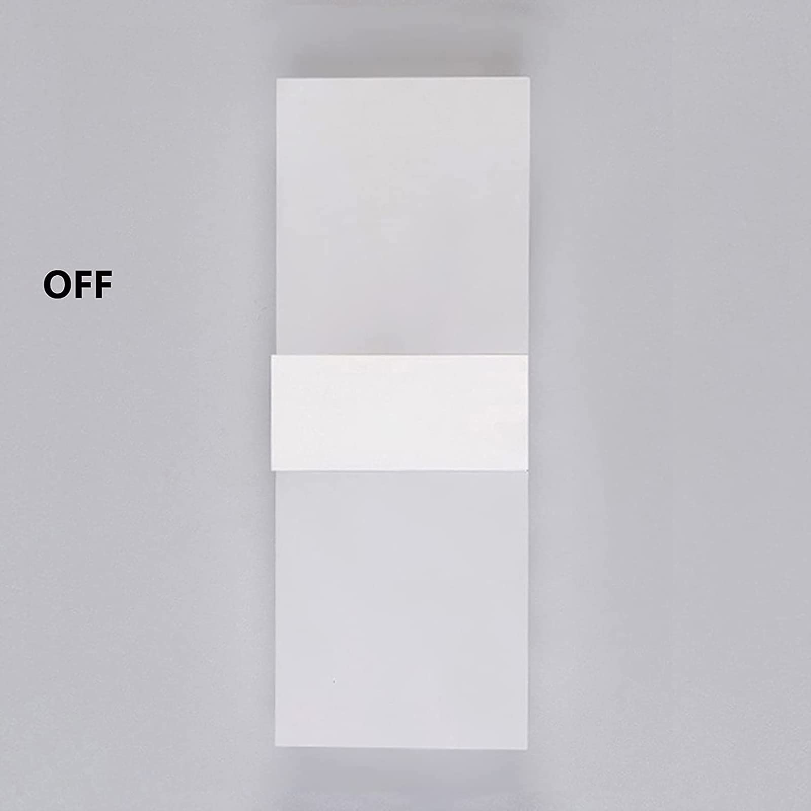VOMI Applique da Parete Interno a Batteria con Interruttore e Porta di Ricarica USB, 2 Pezzi Bianco Lampada da Parete LED Senza Fili Ricaricabile Luce Magnetica, 3 Luminosità Regolabili, 6000K