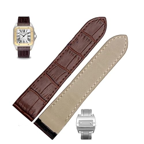[kongsoj] JeBGp TgX TgX 100 pU[EHb`Xgbv tH[fBOobNt(Brown silver Buckle,23mm)