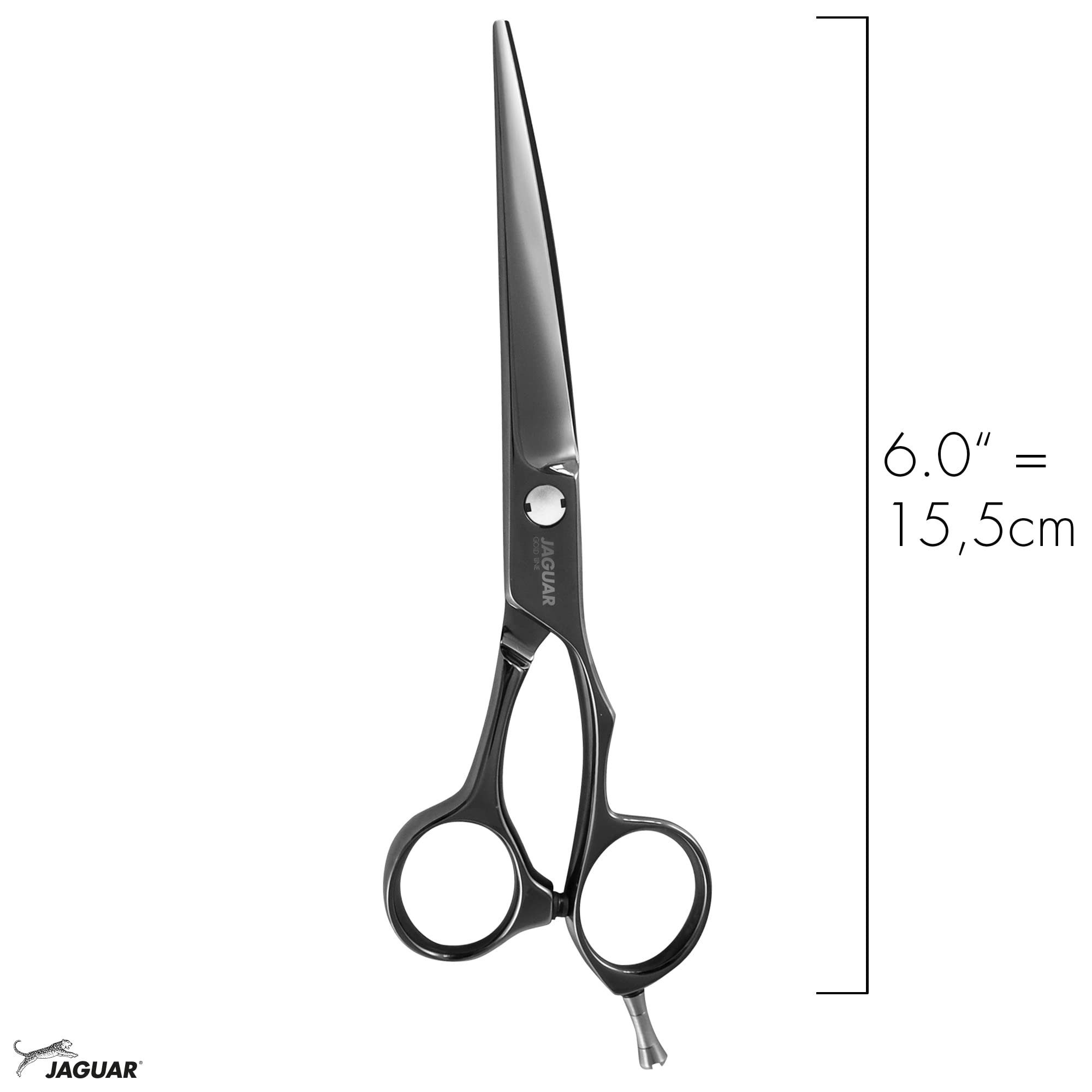 Jaguar Gold Line Xenox Titan - Forbici da parrucchiere, lunghezza 15 cm, 0,09 kg
