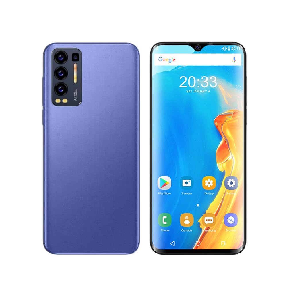 FOXIONO Unlocked Phone，Reno5Pro+，Android Smartphone ，Internal Battery，1G RAM 16G ROM，Supports Dual SIM Card Frequency Band of 3GWCDMA ：850/1700/