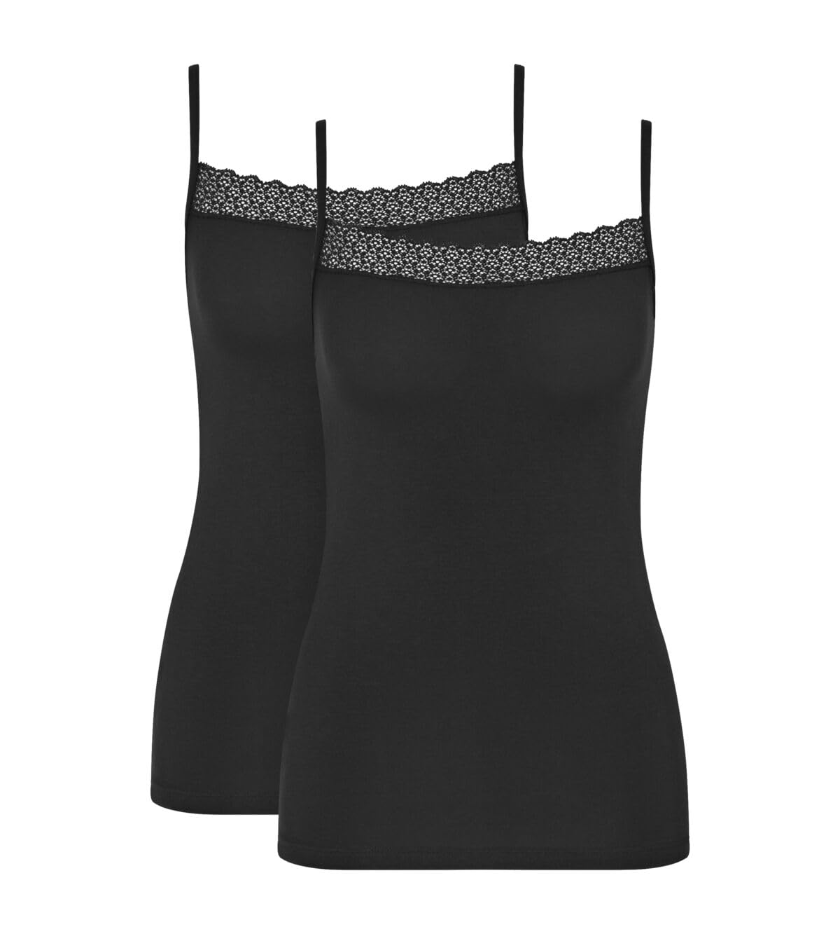 Feel of Cotton Tank Top Black di Triumph