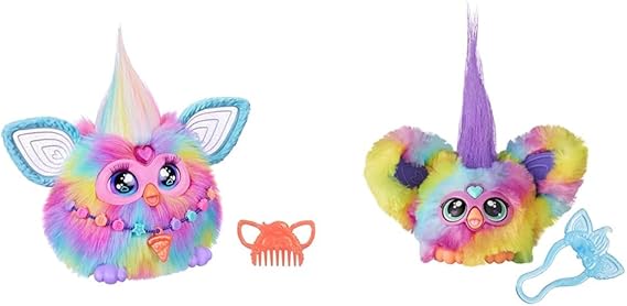 Furby Tie Dye Interactief Pluchen Speelgoed - kopen bij
