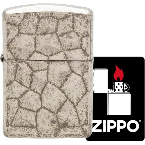 ジッポー(Zippo) オイルライター 特製ステッカー付き フリント 真鍮製 アーマーベース ブラックニッケル バレル加工 両面加工 ZIPPO NEO METEOR BNB