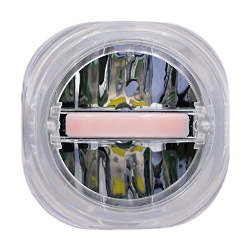 Homyl Motocicleta Feixe Alto/Baixo LED Farol Lente Do Projetor Luz Redonda - Tipo 3