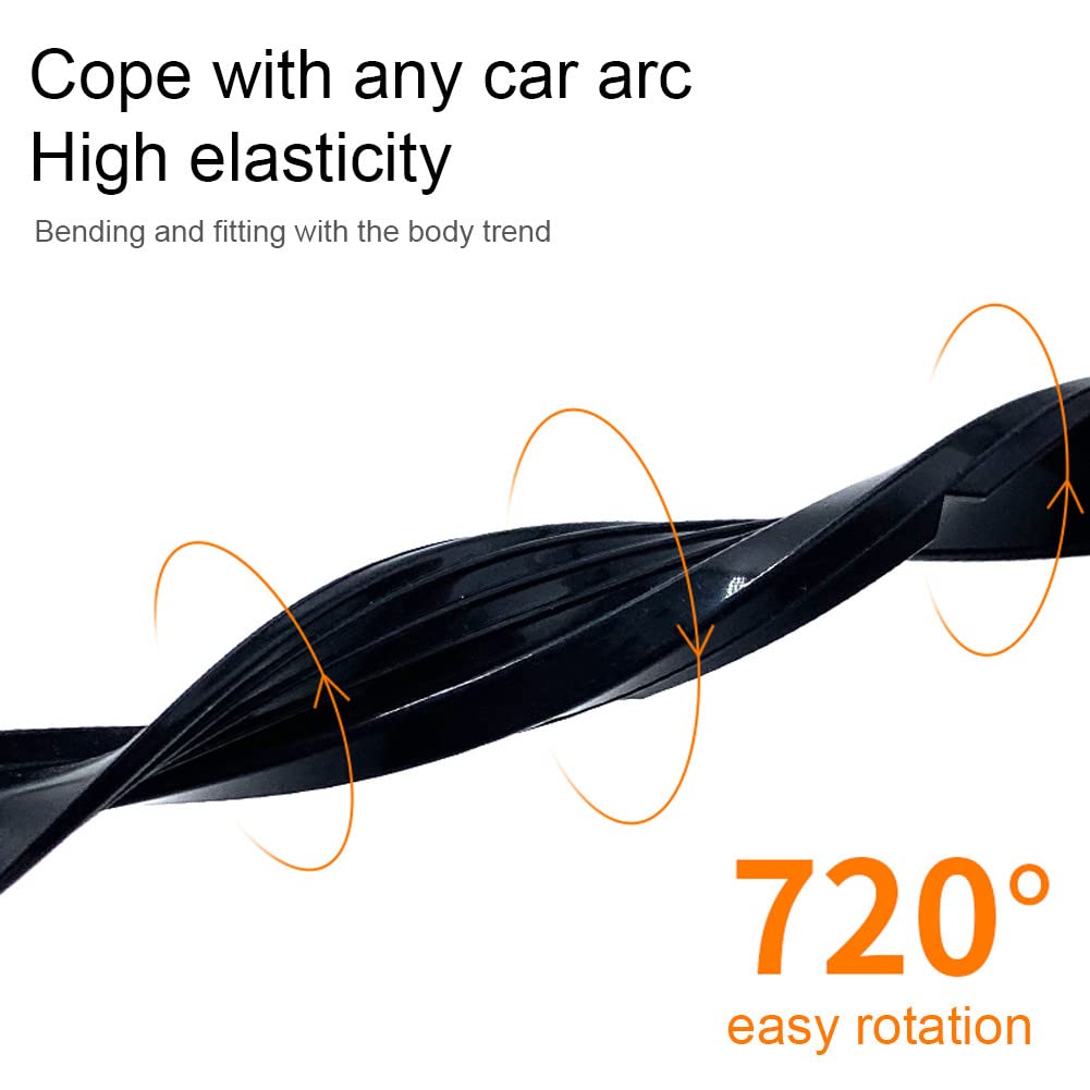 3m Auto Antikollisionsstreifen - Selbstklebend - TPU Gummi - Türschutz Für SUV & Pickups