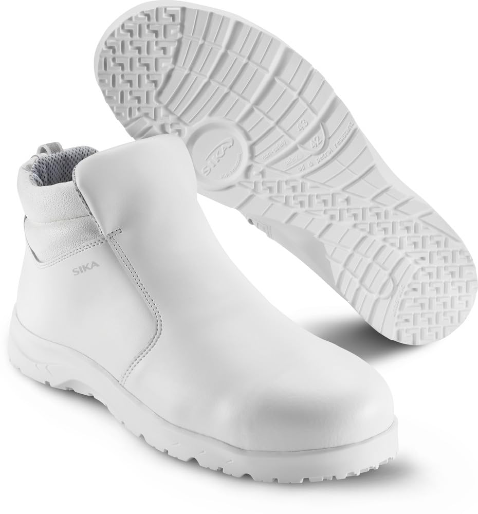 Sika Fusión Bota con Cremallera Blanco S2 + SRC