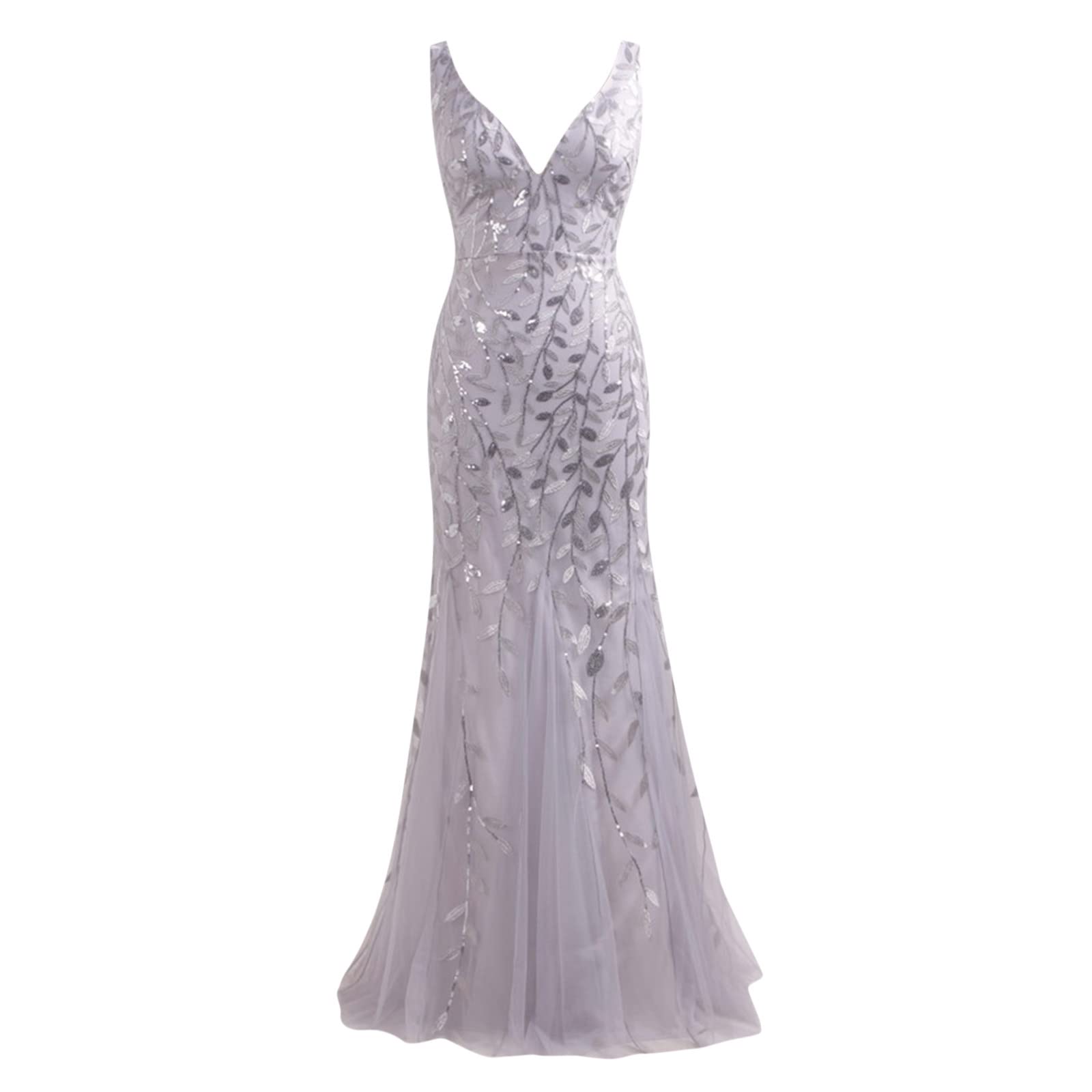 Dresses Estivi Donna Curvy Ballo Abiti Lunghi Formale Cerimonia Abito da Donna Cocktail Party Sexy Hot Classico Vestito da Sera Aderente Spalline Ruffled Vestito Donna