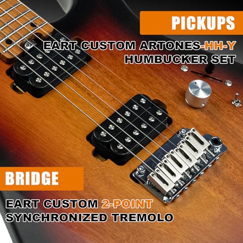 Guitare électrique EART EYP-OMNI24 libérez votre passion musicale - 3