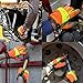 HLDD HANDLANDY Work Gloves for Men and Women, Utility Safety Work Gloves, Touch Screen Mechanic Working Gloves (S, Orange)
