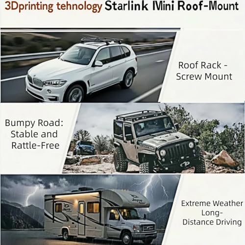 image for Generic Starlink Mini Roof Rack Mount-Universal Quick-Release Starlink