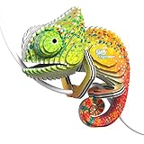 Eugy Chameleon 3D Puzzle - 31 Piece Eco-Friendly Educational Toy Puzzle for Boys, Girls & Kids Ages 6+