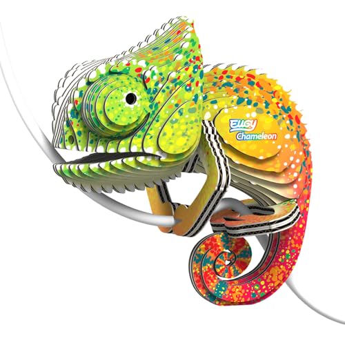 Eugy Chameleon 3D Eco-Friendly Puzzle