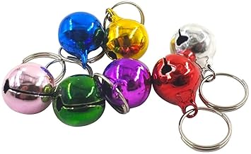 Cozy Puppies Metal Jingle Bells Loose Beads Festival Party Decoration, Pet Cat Puppy Dog Bells for Collar, DIY Crafts Accessories (Random Color) Large Bell 22.mm (4.Pcs Bell Pack)