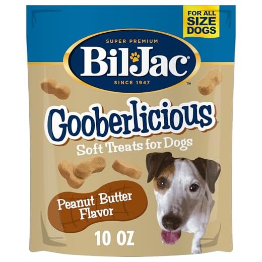 Bil-Jac Gooberlicious Soft Dog Treats | Peanut Butter & Chicken Liver Recipe | 10 oz