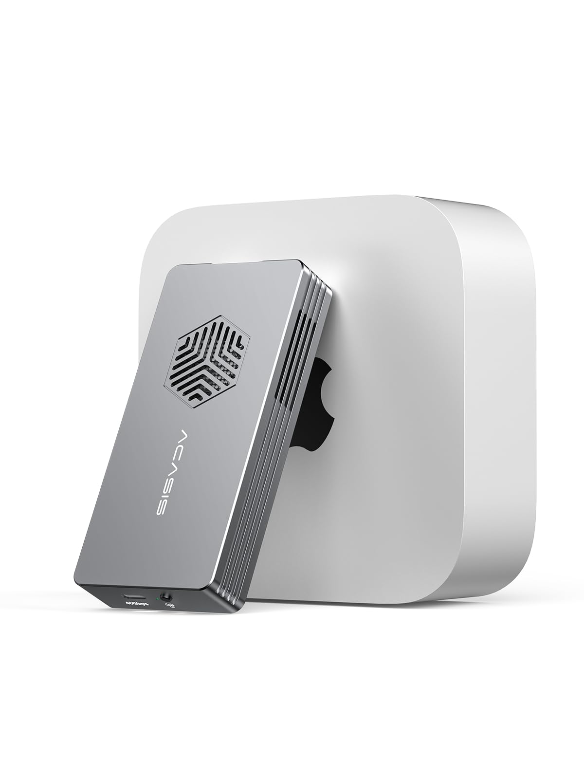 ACASIS 40Gbps M.2 NVMe SSD Enclosure with Cooling Fan,Tool Free Installation,NVMe Enclosure for M1/M2 Pro/Max, Compatible with USB4/3.2/3.1/3.0/2,Support 2280/2260/2242/2230 B+M M-Key